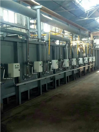 天然氣水玻璃模殼焙燒爐