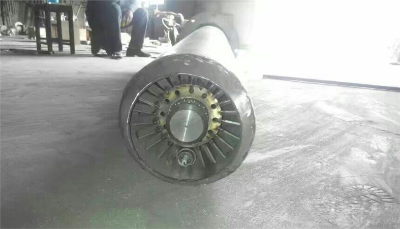 回轉窯天然氣燒嘴及控制系統工程項目現場