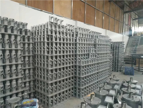 天然氣燒嘴加工現場