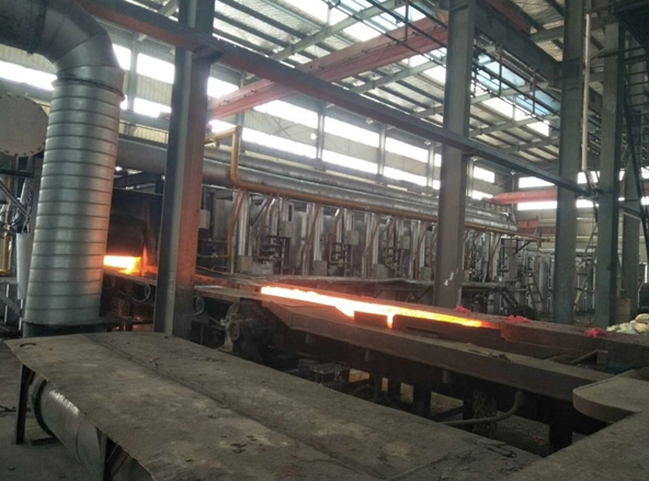 內蒙:天然氣軋鋼加熱爐_天然氣燒嘴:40噸/小時