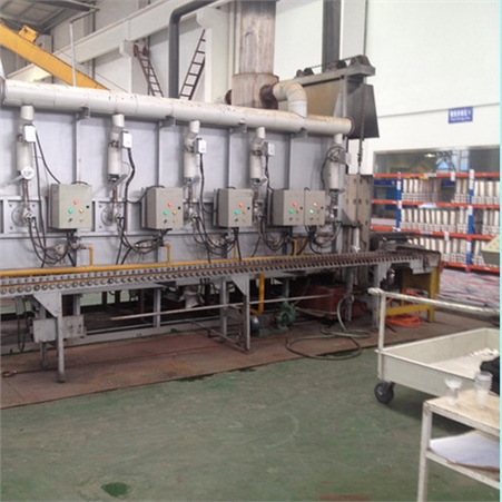 河南:天然氣模殼焙燒爐