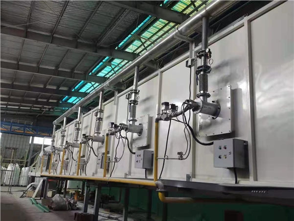 焦爐煤氣回轉窯燒嘴:火焰均勻噴射爐膽 均溫加熱物料